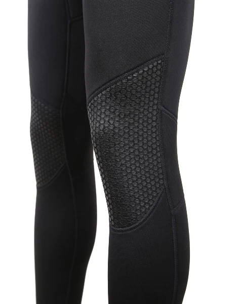 Typhoon Swarm Men 3:2 Wetsuit Back Zip Flatlock Graphite Black - Image 3