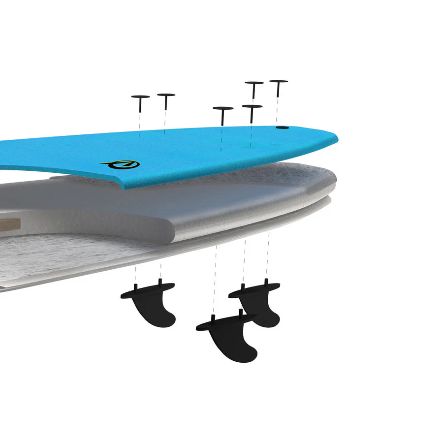 Vision Ignite 8ft Soft Surfboard - Image 12