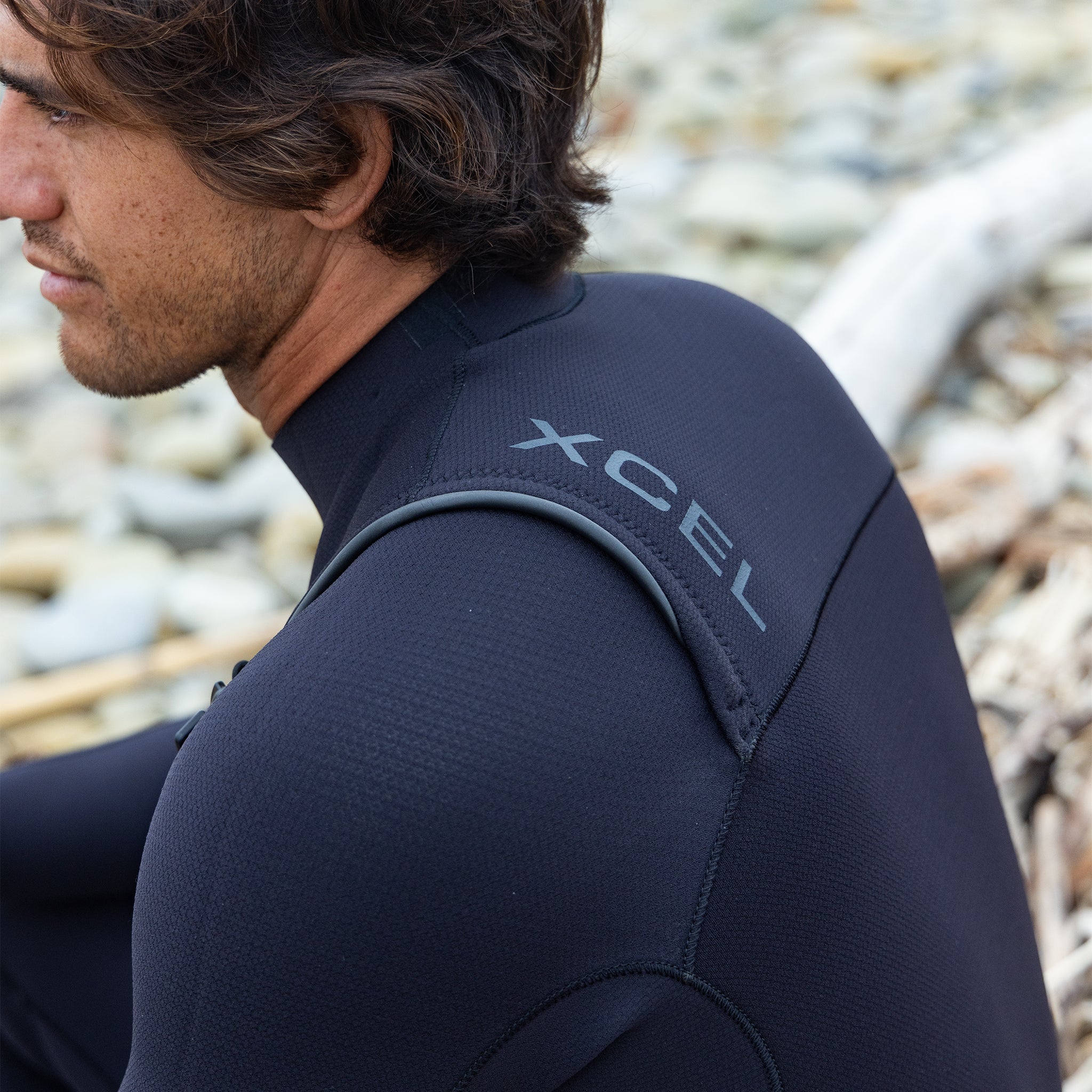 Xcel Comp+ 4:3 Men Chest Zip Spring Winter Wetsuit - Image 16
