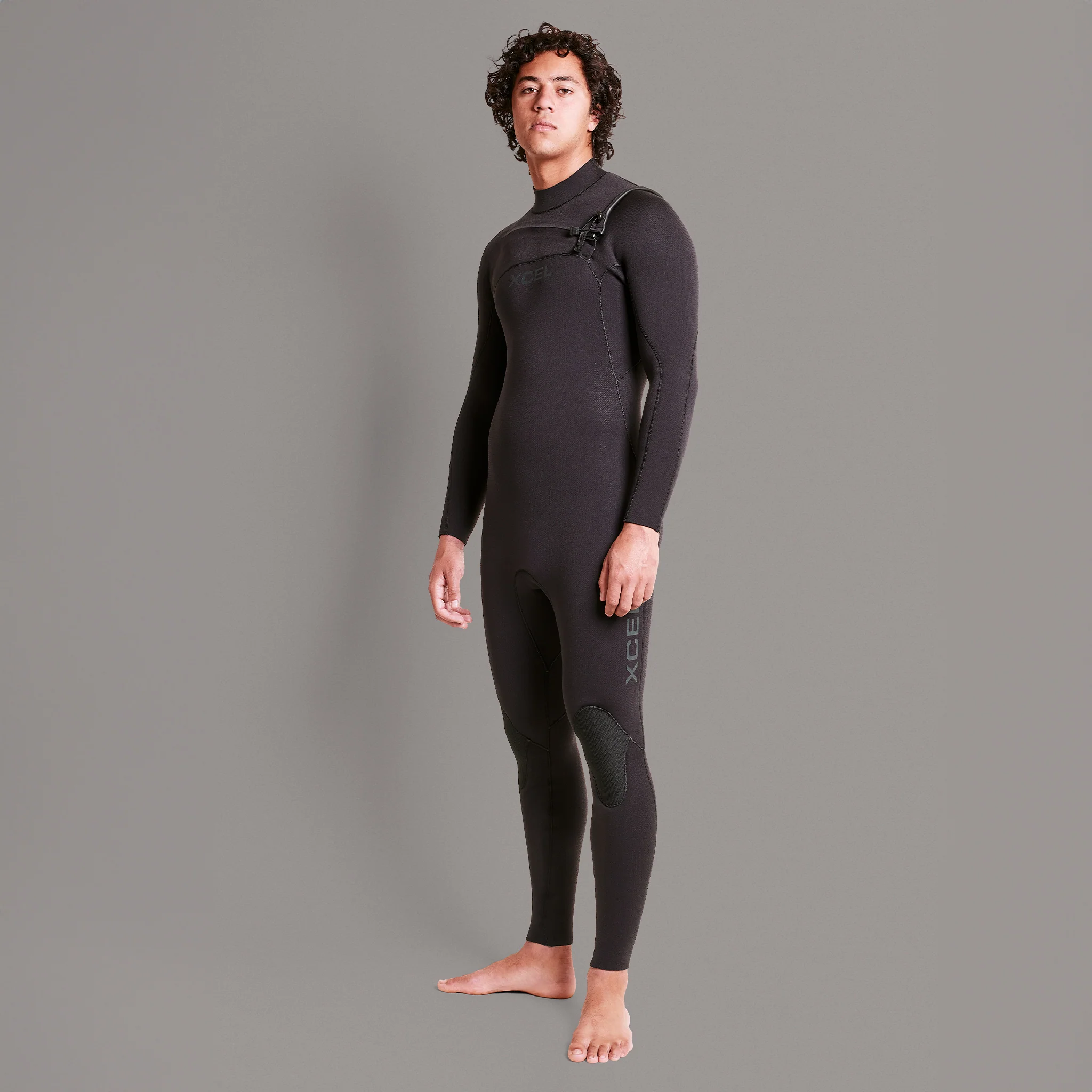 Xcel Comp+ 4:3 Men Chest Zip Spring Winter Wetsuit - Image 5